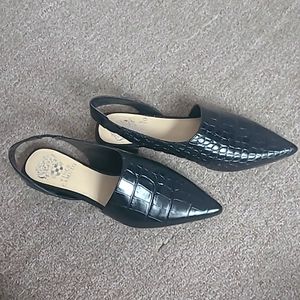 Vince Camuto, size 6.5 black flats